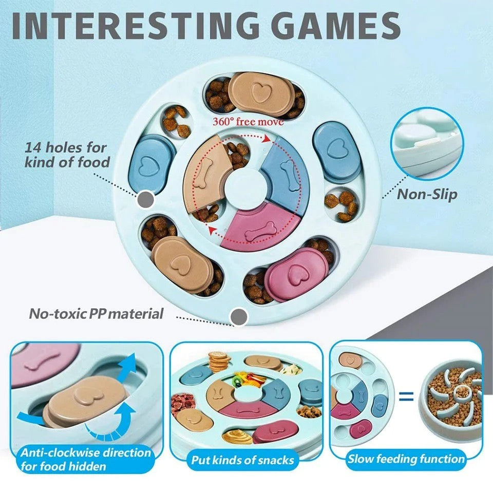 Dog Puzzle Toy & Slow Feeder