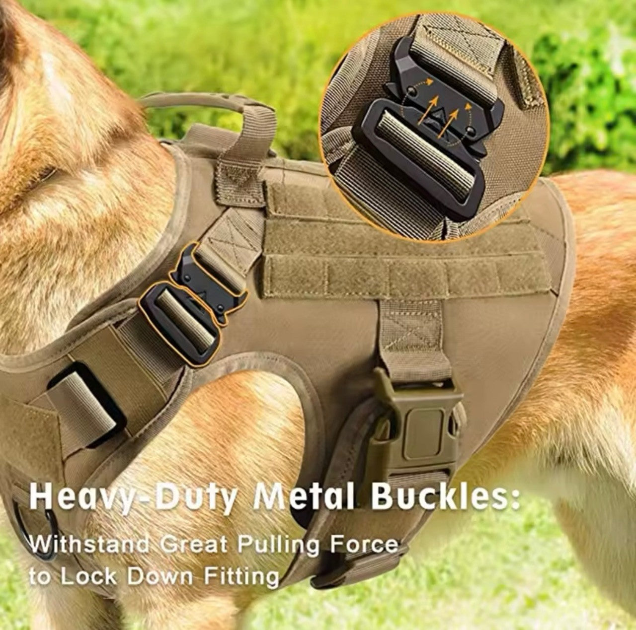 K9 Tactical Military Vest with lead