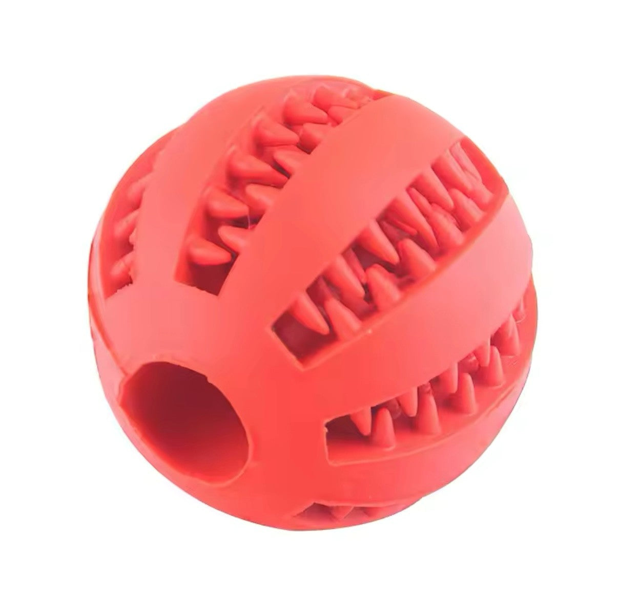 Chew Toy For Dog Teeth Clean Ball & Food Extra-tough Rubber Ball