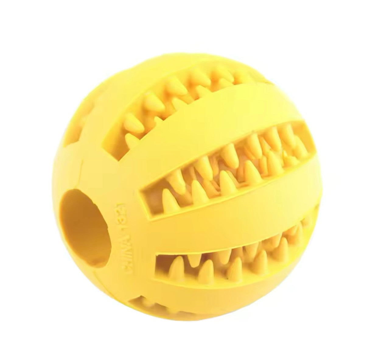 Chew Toy For Dog Teeth Clean Ball & Food Extra-tough Rubber Ball