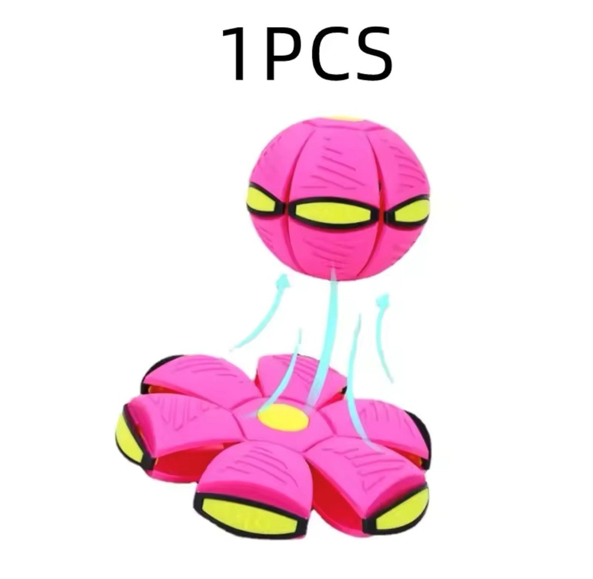 Dog Toys Magic Flying Saucer Transformer Ball