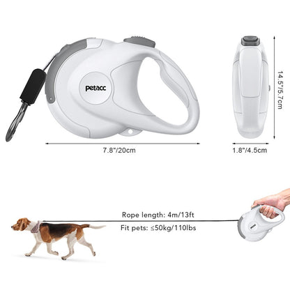 New 2025 Pet Hands Free Retractable Collar And Leash