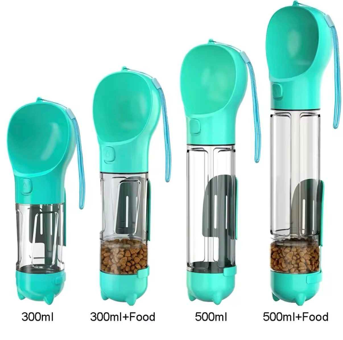 3 in 1 poop dispenser, food feeder, drinking fountain