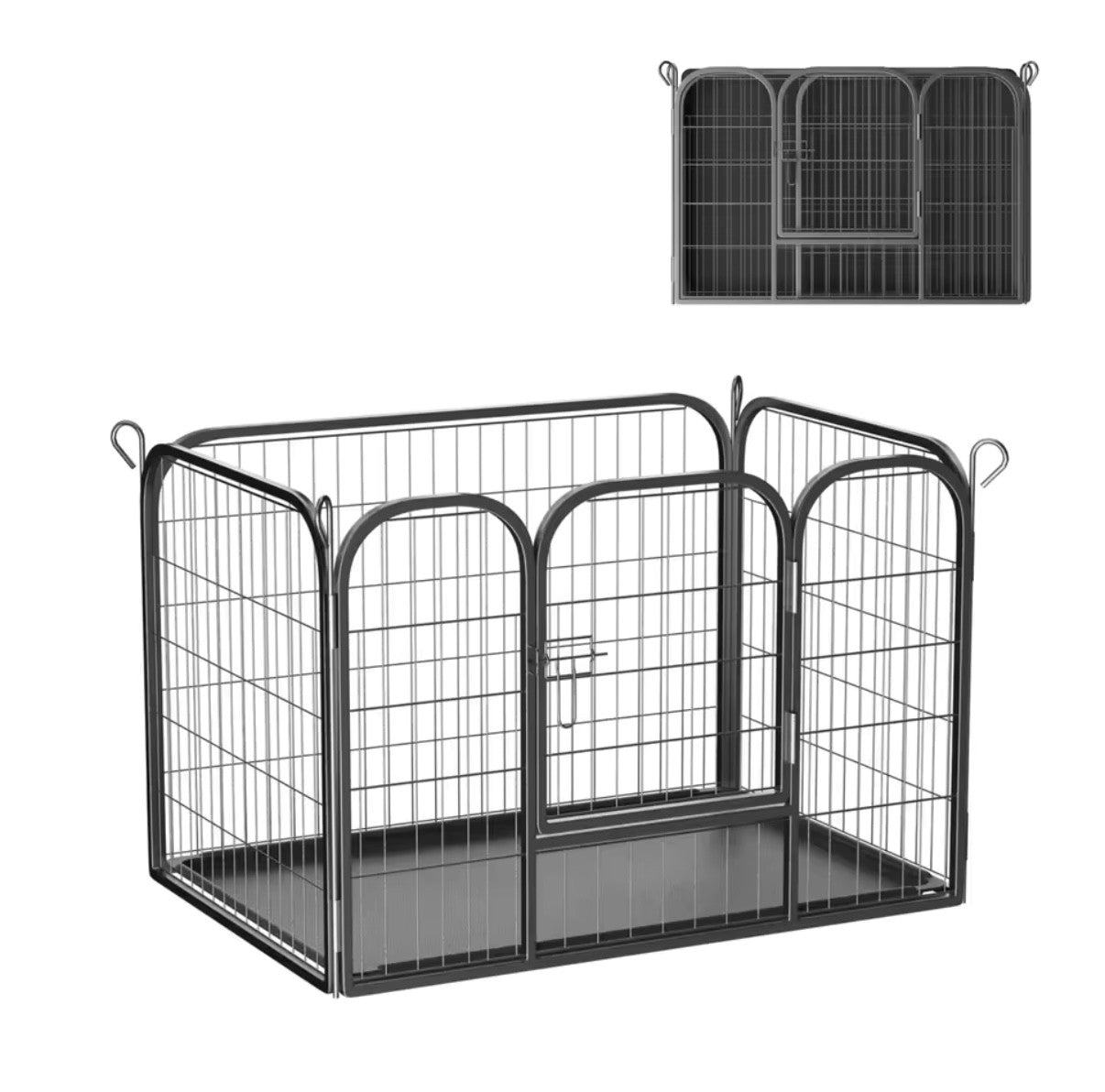 Heavy Duty Puppy Playpen with Tray