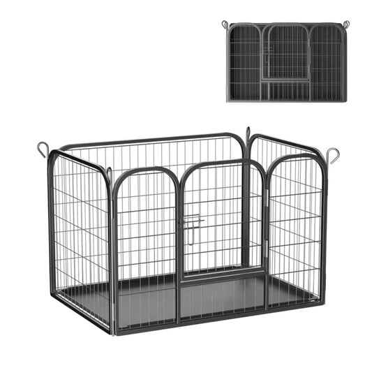 Heavy Duty Puppy Playpen with Tray