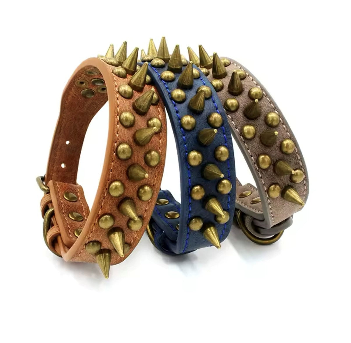 Cool Spikes Studded Dogs Collar